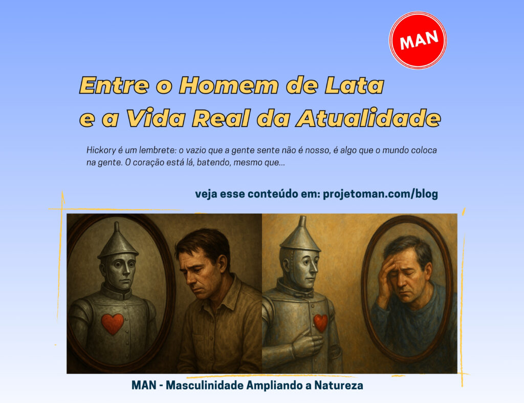 Entre o Homem de Lata e a Vida Real da Atualidade